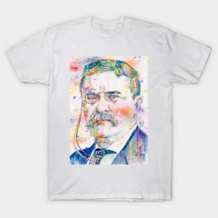 THEODORE ROOSEVELT - watercolor portrait .2 T-Shirt